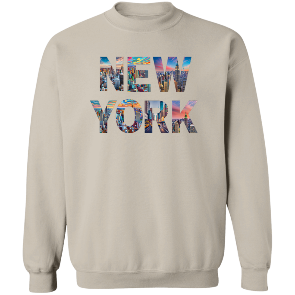New York 3D Unisex Sweatshirt