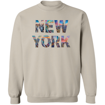 New York 3D Unisex Sweatshirt