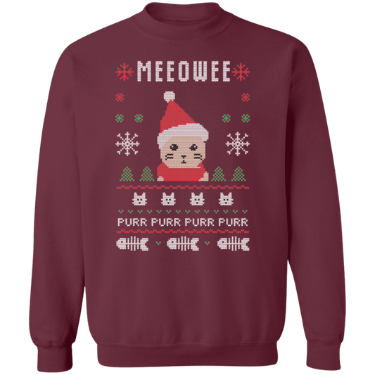 Meeowee Purr Purr Ugly Sweatshirt