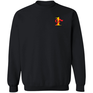 4/1 Logo w/Back Crewneck Pullover Sweatshirt