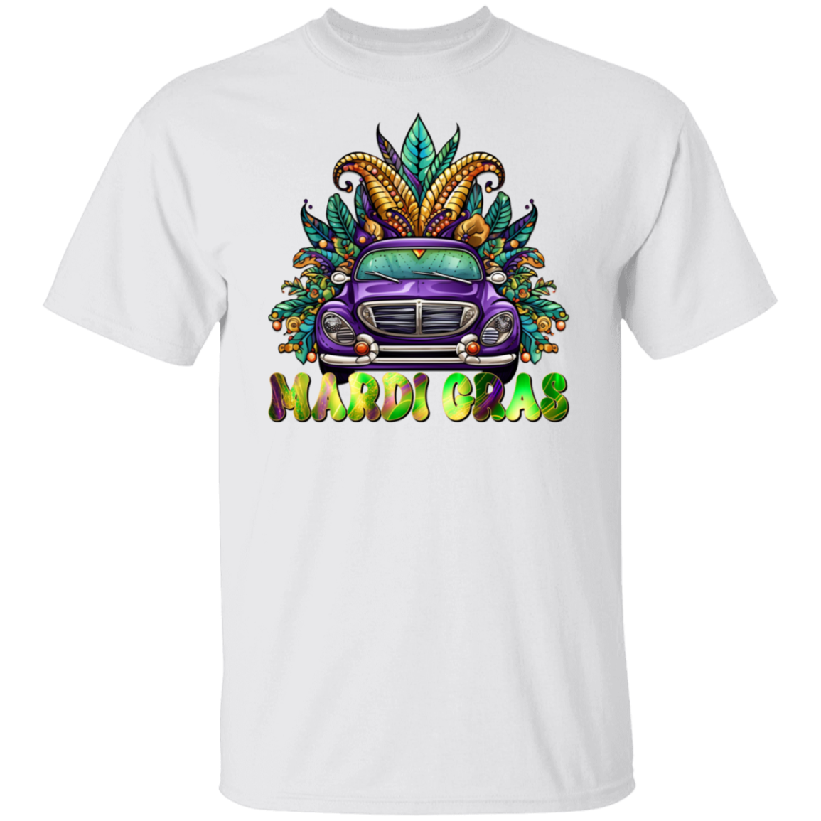 Mardi Gras Truck Unisex Tee