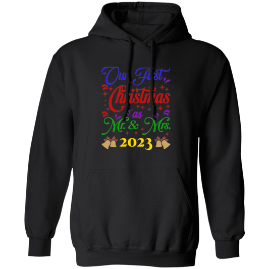 Christmas Mr&Mrs 2023 Pullover Hoodie