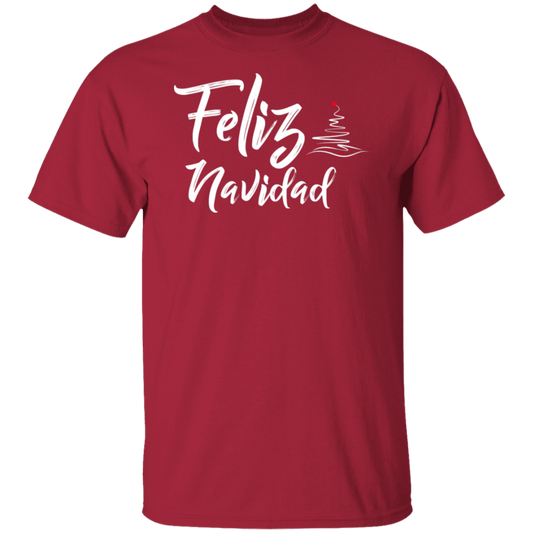 Feliz Navidad Tree Unisex Tee