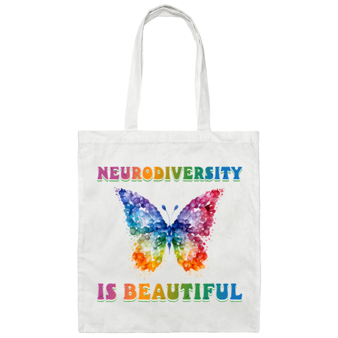 Neurodiversity Canvas Tote Bag
