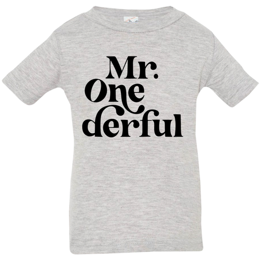 Mr Onderful 2 Infant Jersey T-Shirt