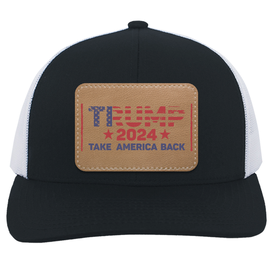 Trump 2024 Trucker Snap Back - Patch