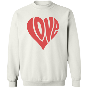 Love Heart Unisex Sweatshirt
