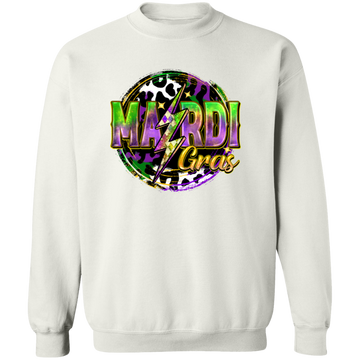 Mardi Gras Retro Unisex Sweatshirt