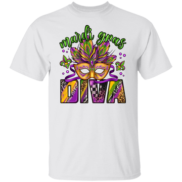 Mardi Gras Diva Unisex Tee