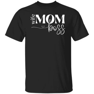 Wife Mom Boss 2 Unisex Tee