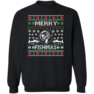 Merry Fishmas Ugly Sweatshirt