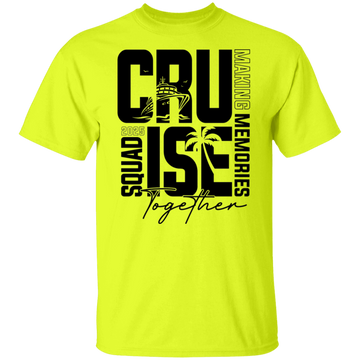 Cruise Squad 2025 Unisex Tee Blk