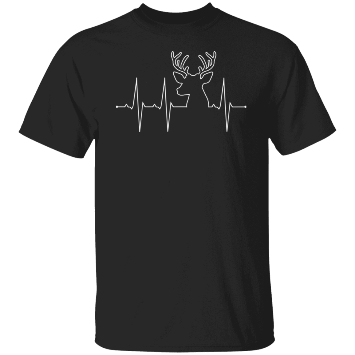 Deer Heartbeat Unisex Tee