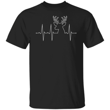 Deer Heartbeat Unisex Tee