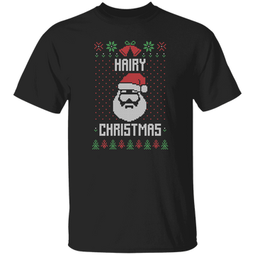 Hairy Ugly Christmas Unisex Tee