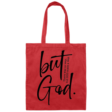 But God Canvas Tote Bag