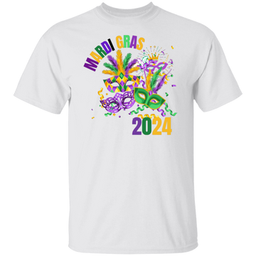 Mardi Gras 2024 Unisex Tee