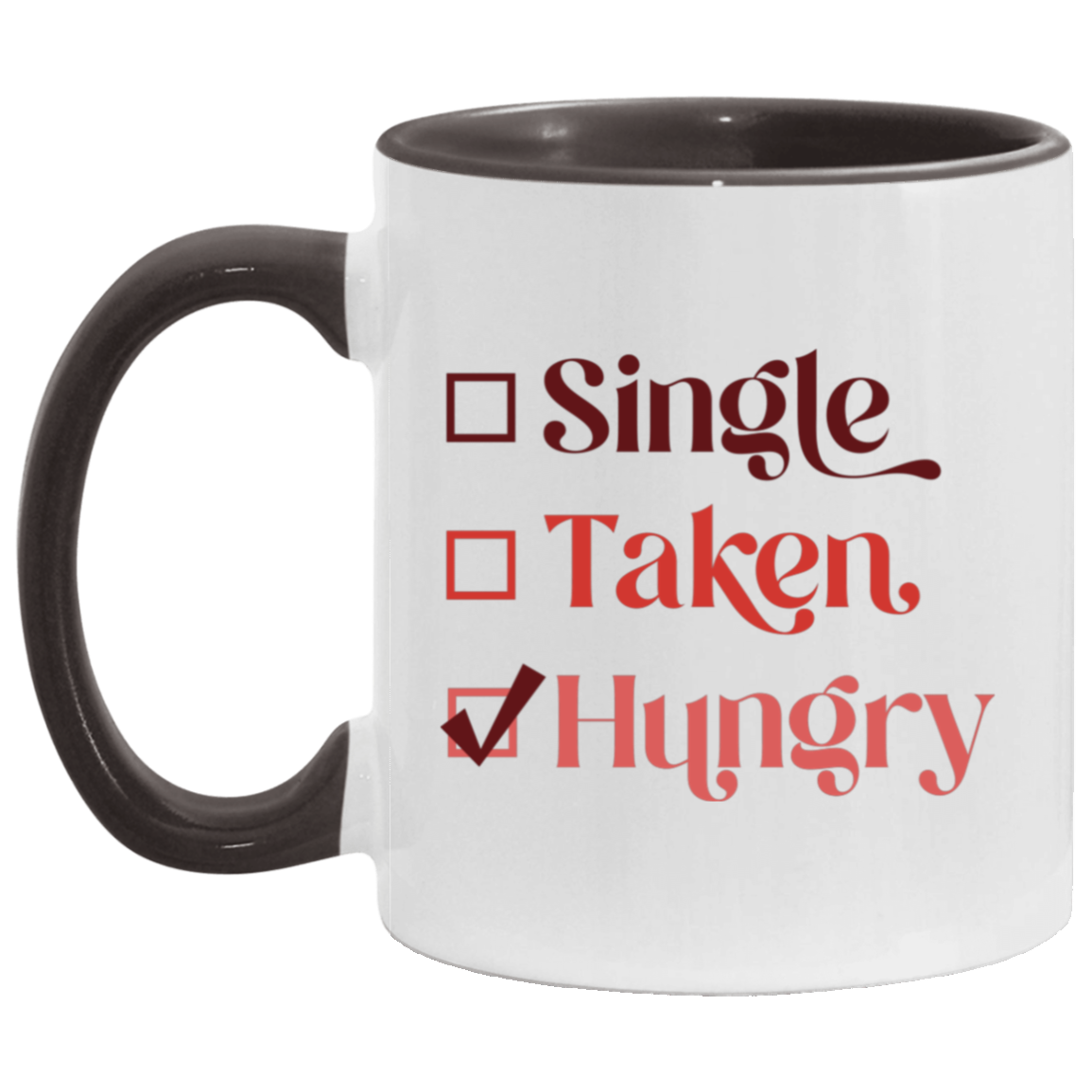 Love Hungry Accent Mug