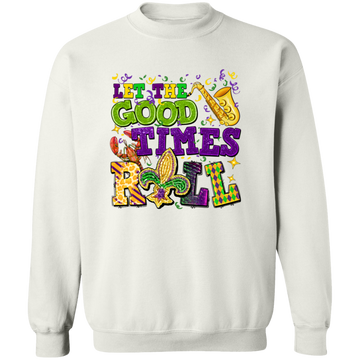 Mardi Gras Roll Unisex Sweatshirt