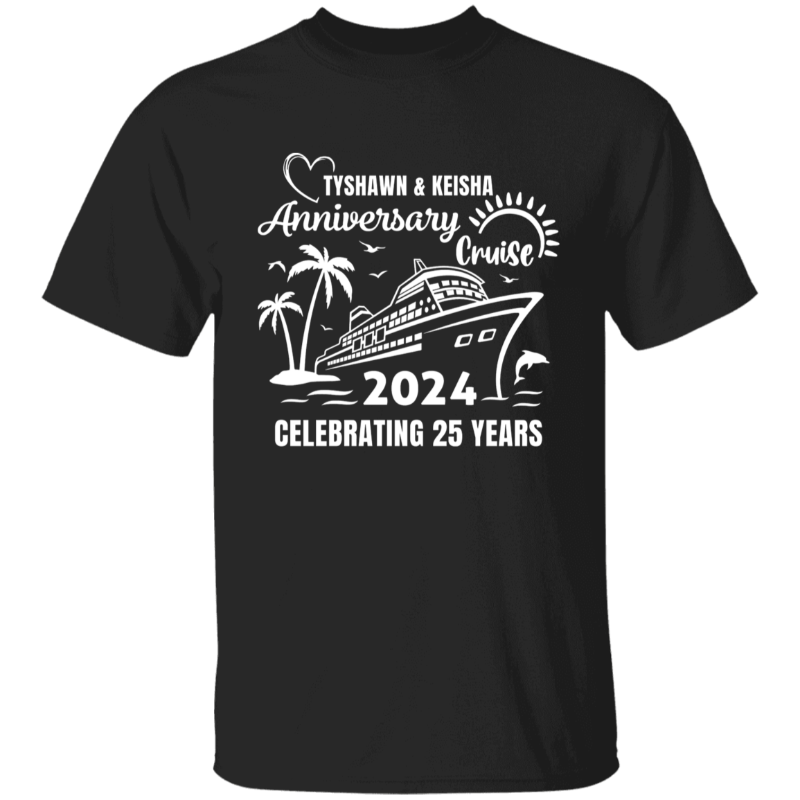 Tyshawn & Keisha 25 Years Youth Unisex Tee