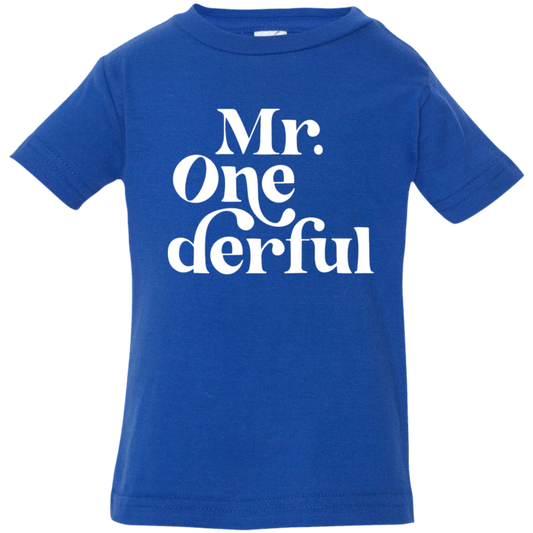 Mr Onederful Infant Jersey T-Shirt