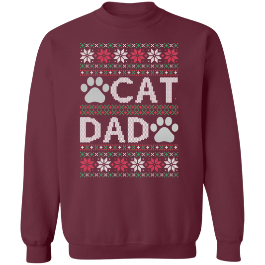 Cat Dad Ugly Sweatshirt