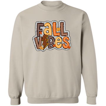 Fall Vibes Crewneck Pullover Sweatshirt