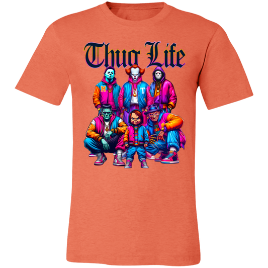 Thug Life Horror Unisex BC Tee