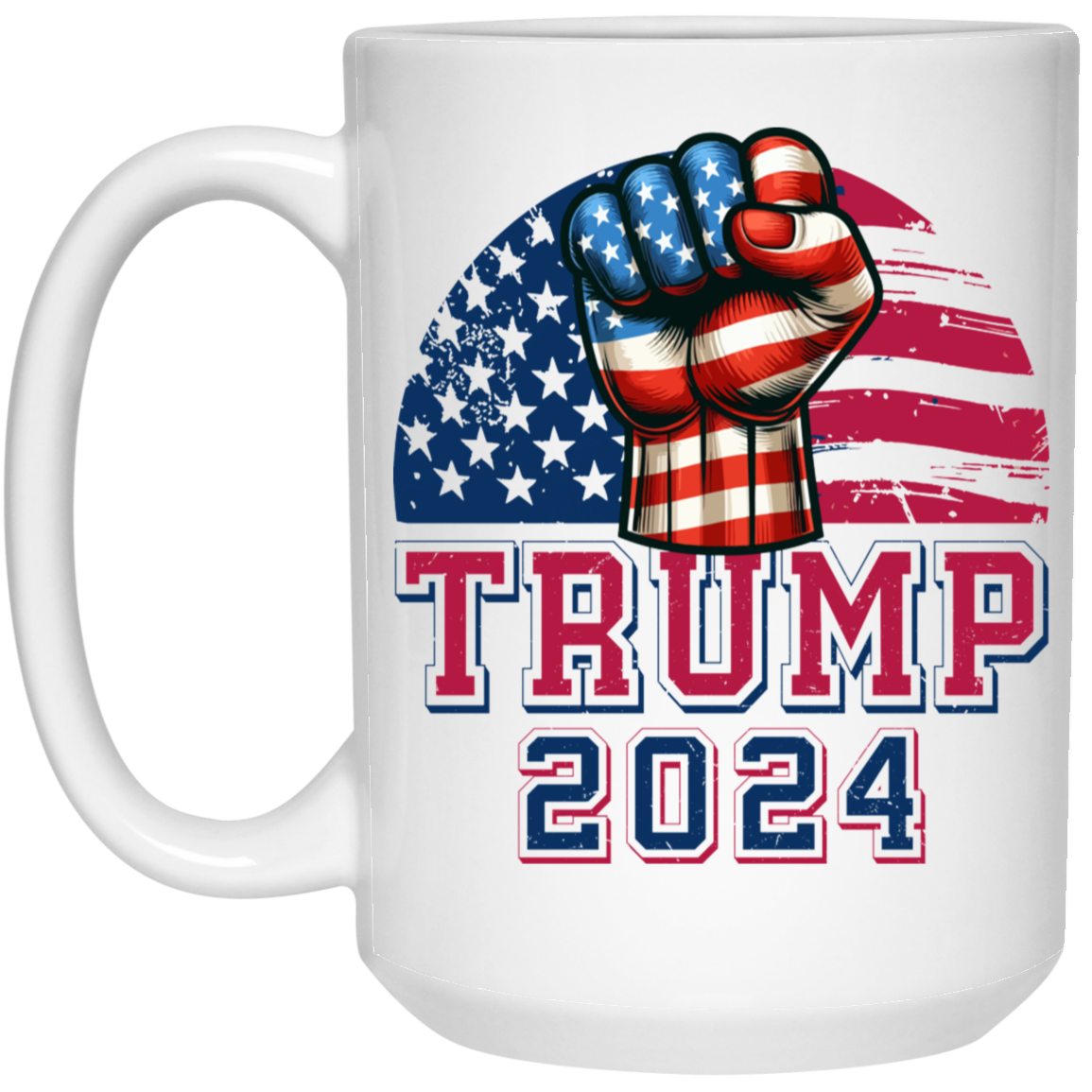 Trump 2024 15oz White Mug