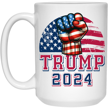 Trump 2024 15oz White Mug