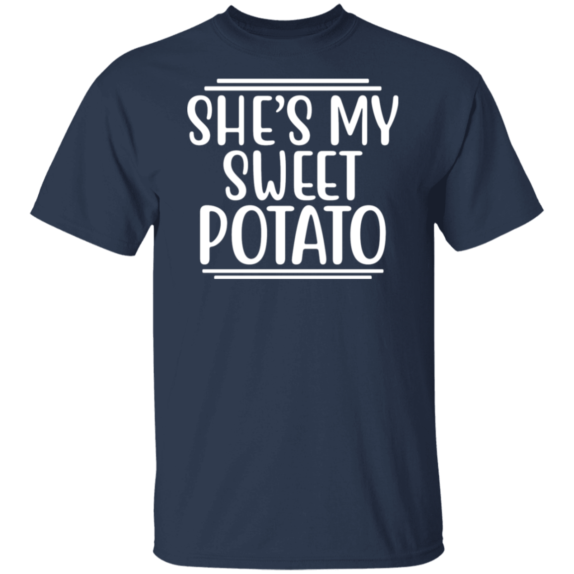 She's My Sweet Potato Wht Unisex Tee