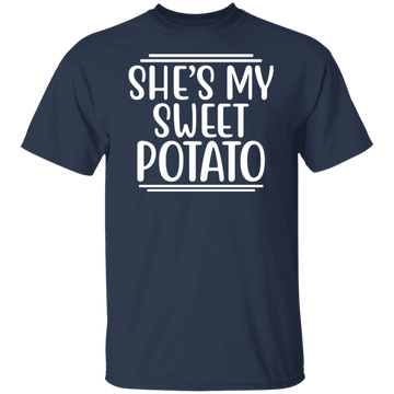 She's My Sweet Potato Wht Unisex Tee