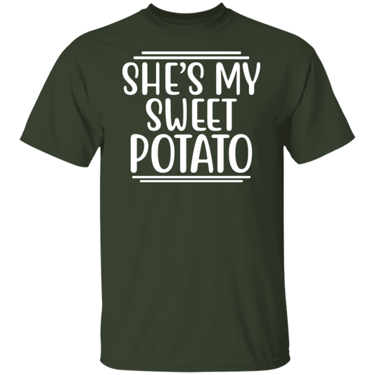 She's My Sweet Potato Wht Unisex Tee