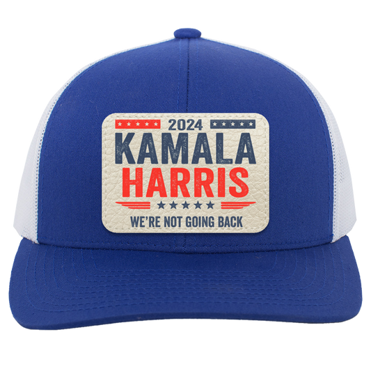 Harris Not Going Back Trucker Snap Back - Patch