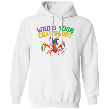 Mardi Gras Crawdaddy Unisex Hoodie