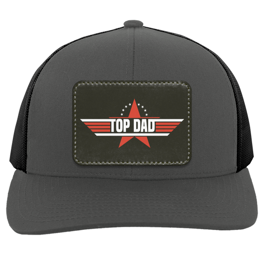 Red Top Dad Trucker Snap Back