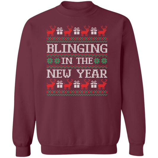 Blinging The New Year Ugly Sweatshirt