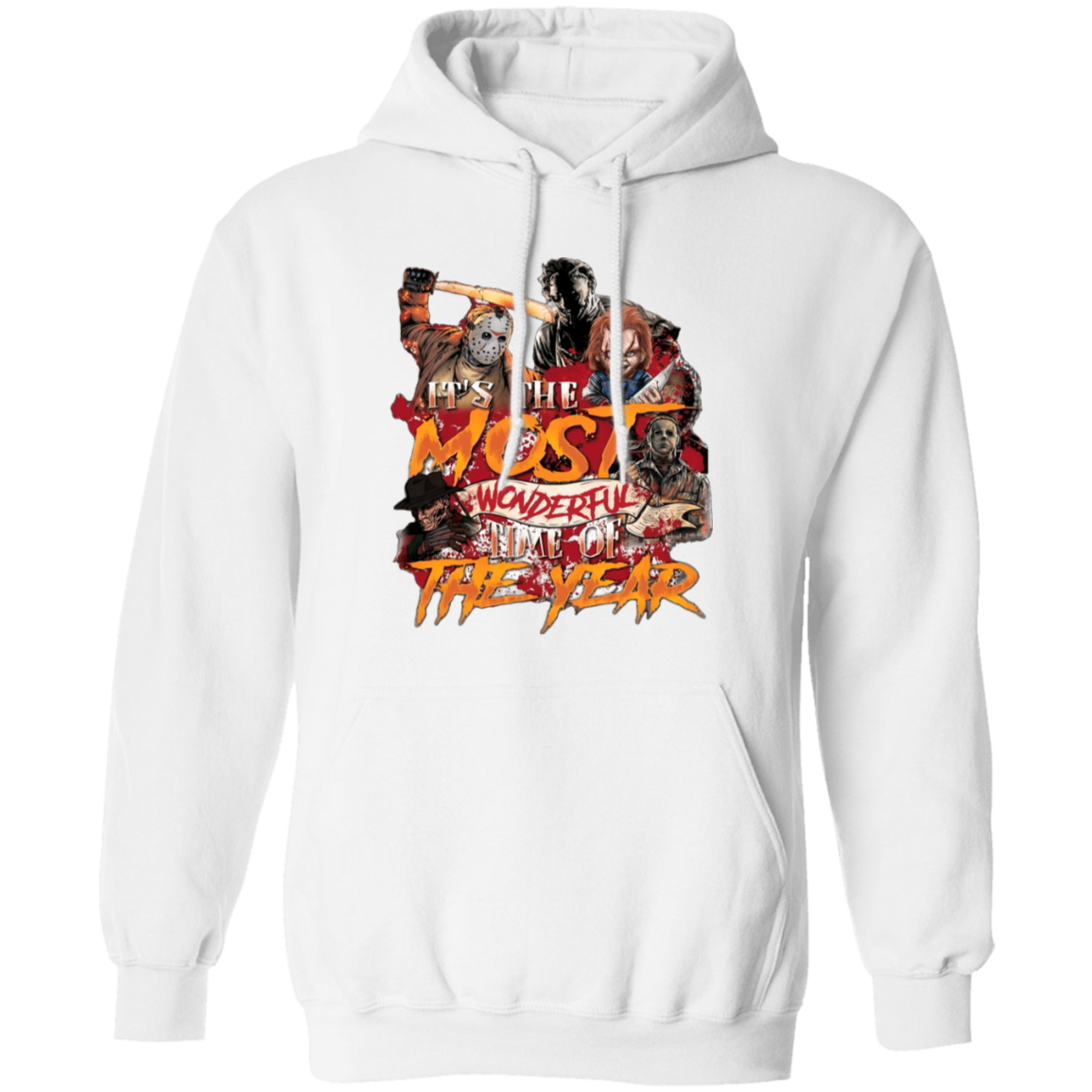 Halloween Wonderful Time Pullover Hoodie