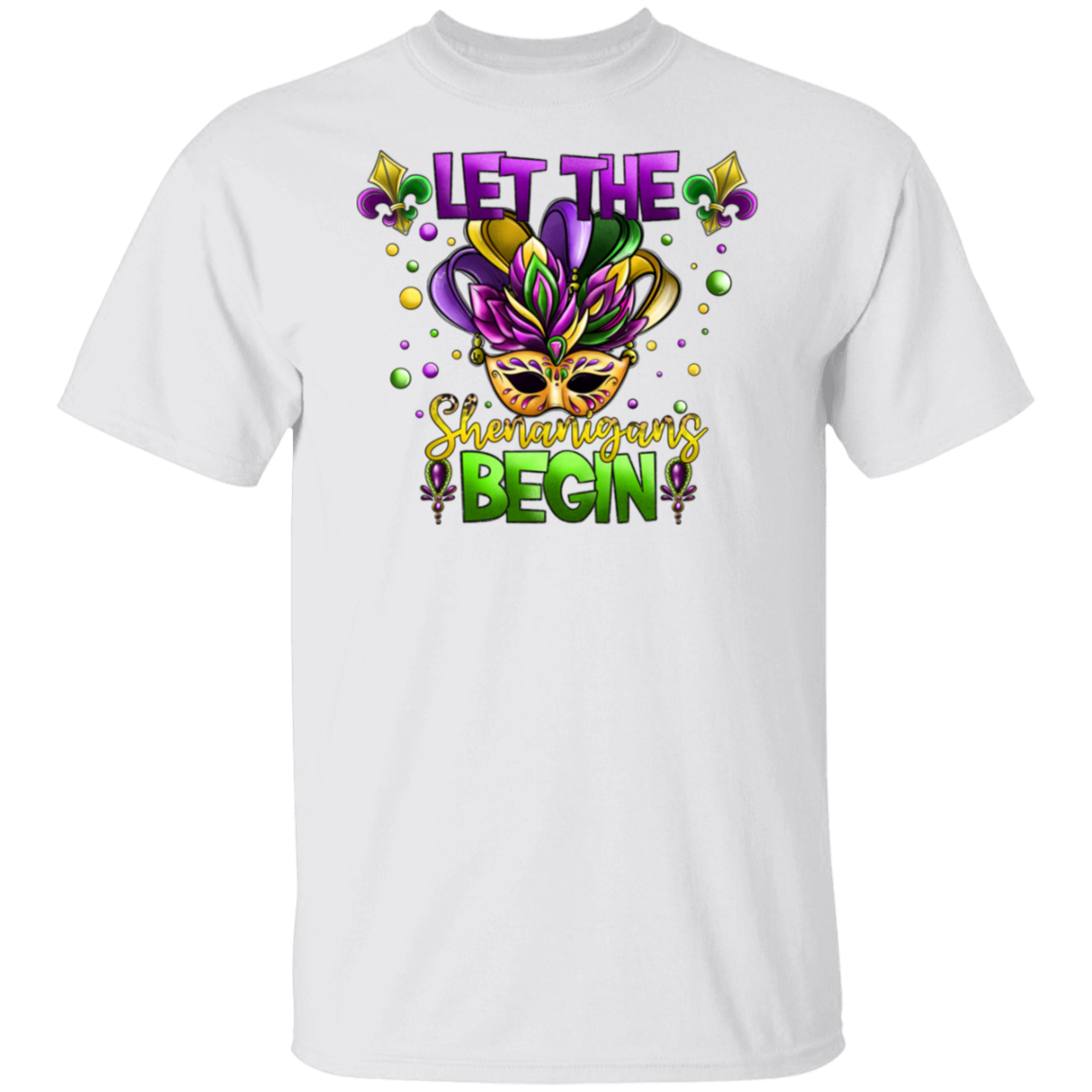 Mardi Gras Shenanigans Unisex Tee