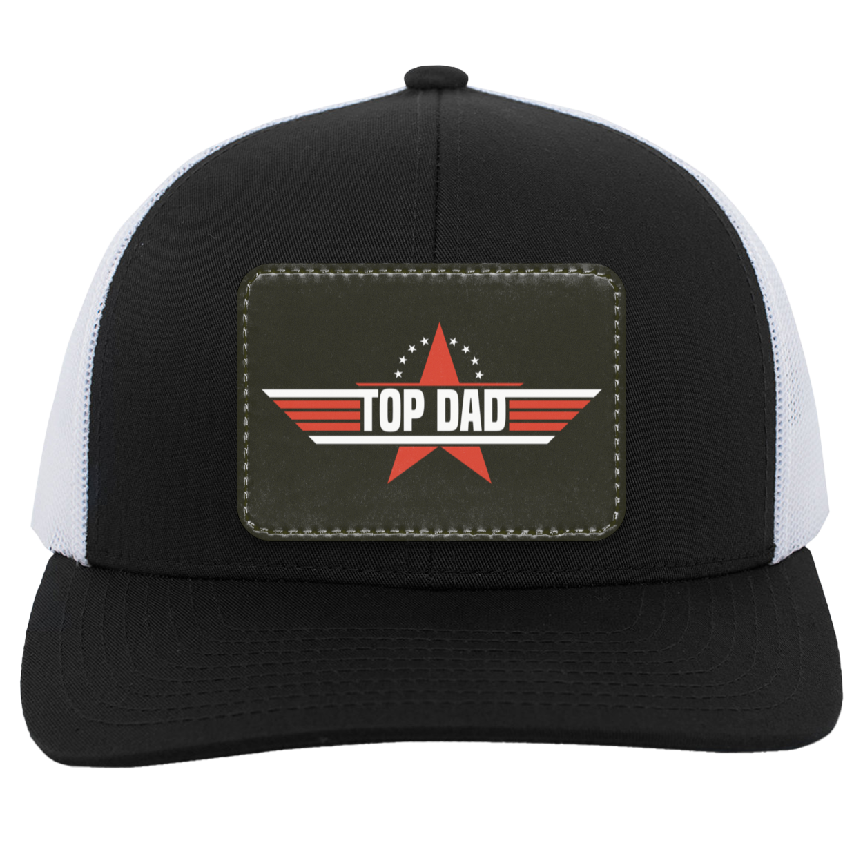 Red Top Dad Trucker Snap Back