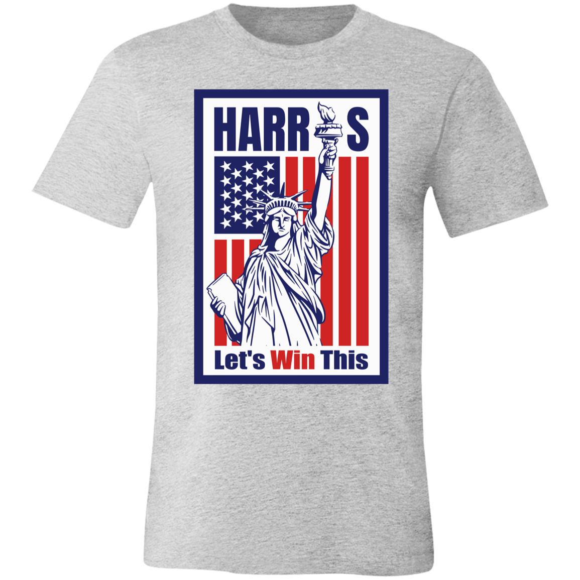 Harris Let's Win Unisex BC Tee