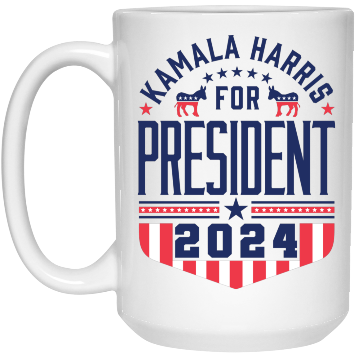 Harris for President 15oz White Mug