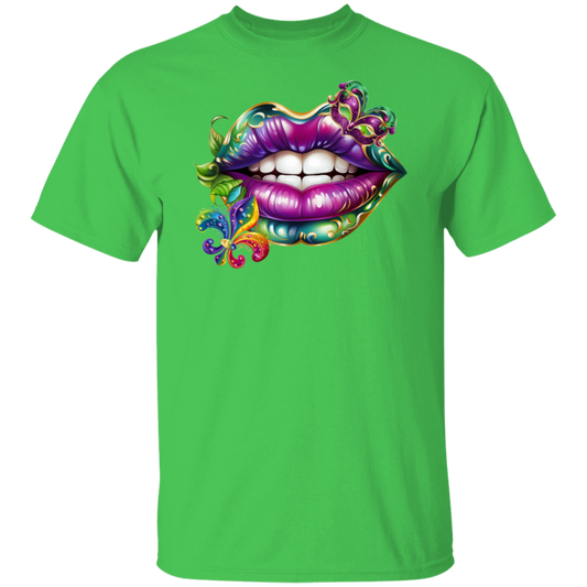 Mardi Gras Lips Unisex Tee