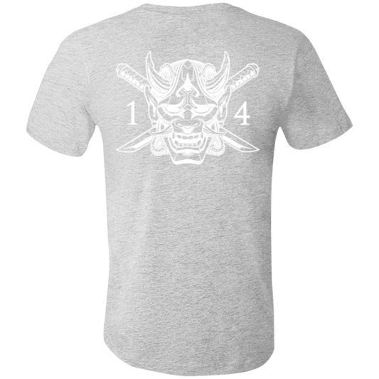 Four & Skull Back Unisex SC Tee