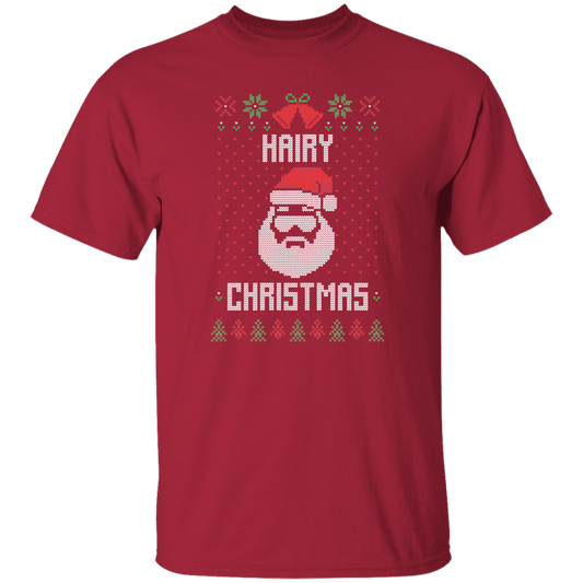 Hairy Ugly Christmas Unisex Tee