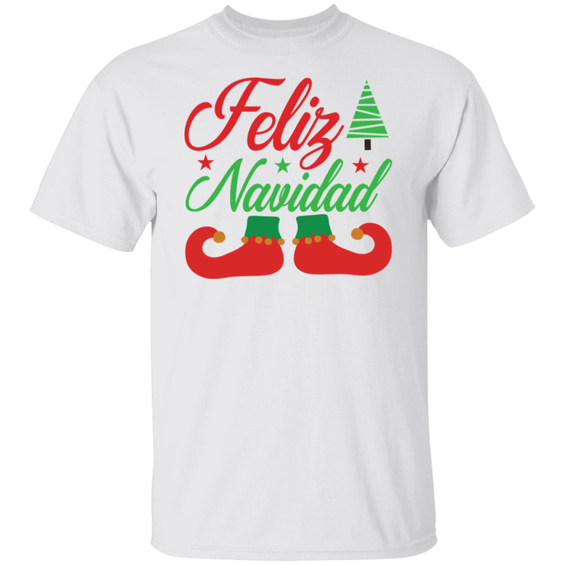 Feliz Navidad Elf Unisex Tee