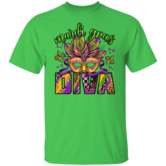 Mardi Gras Diva Unisex Tee