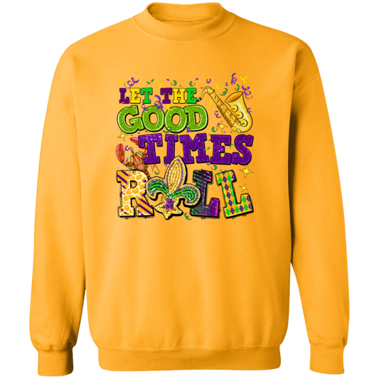 Mardi Gras Roll Unisex Sweatshirt