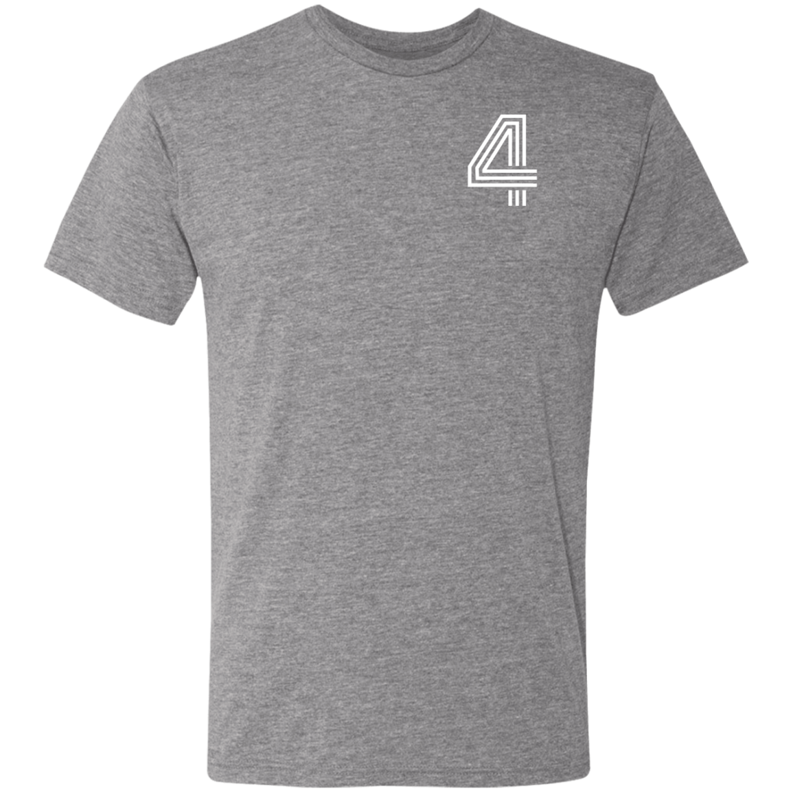 Four Logo w/back Triblend T-Shirt