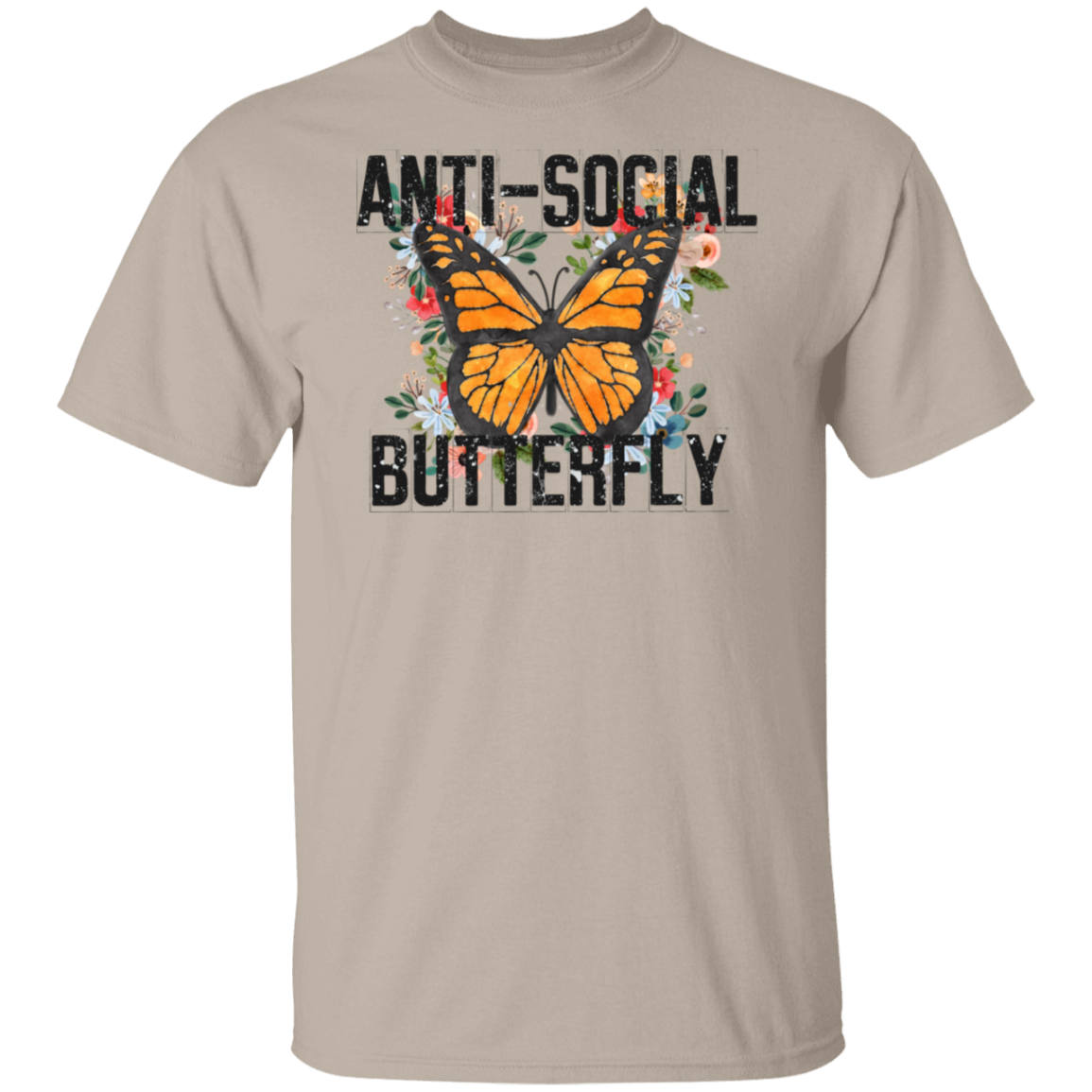 Anti Social Butterfly Unisex Tee